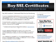 Tablet Screenshot of buyssl.net